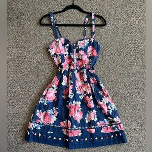 Vintage Abercrombie And Fitch Floral Dress